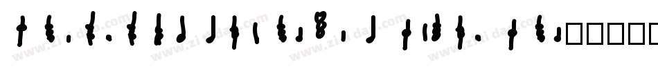 LibraryGothic BoldItalic字体转换